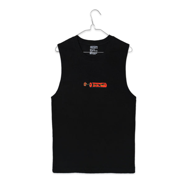 Mask Samurai Sleeveless Shirt