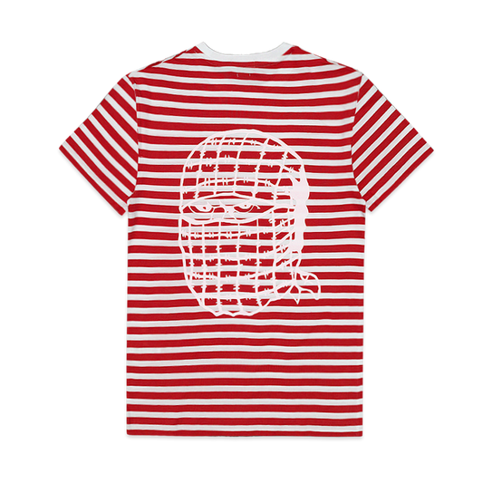 Striped Keffiyeh Lookout Polo T-Shirt