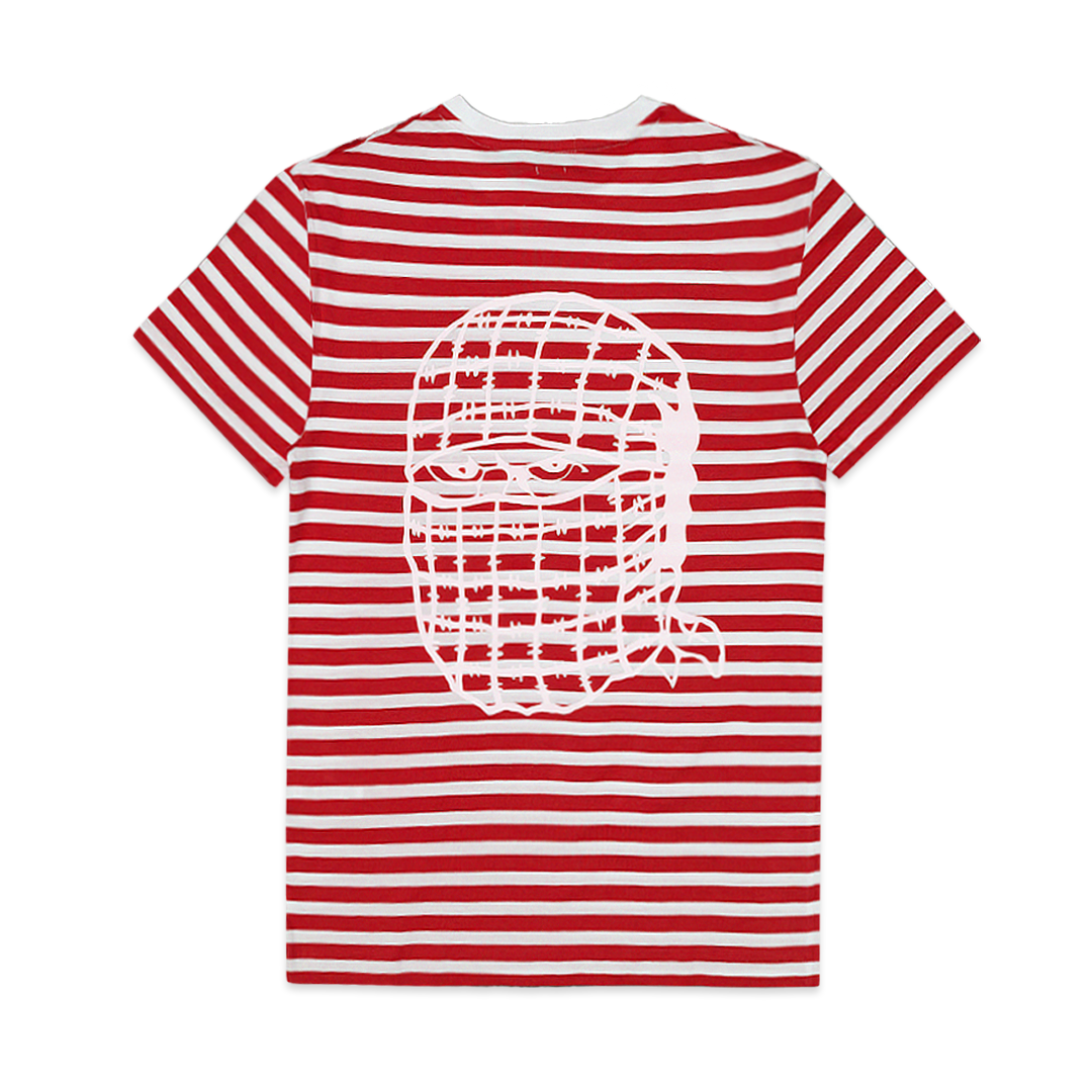 Striped Keffiyeh Lookout Polo T-Shirt